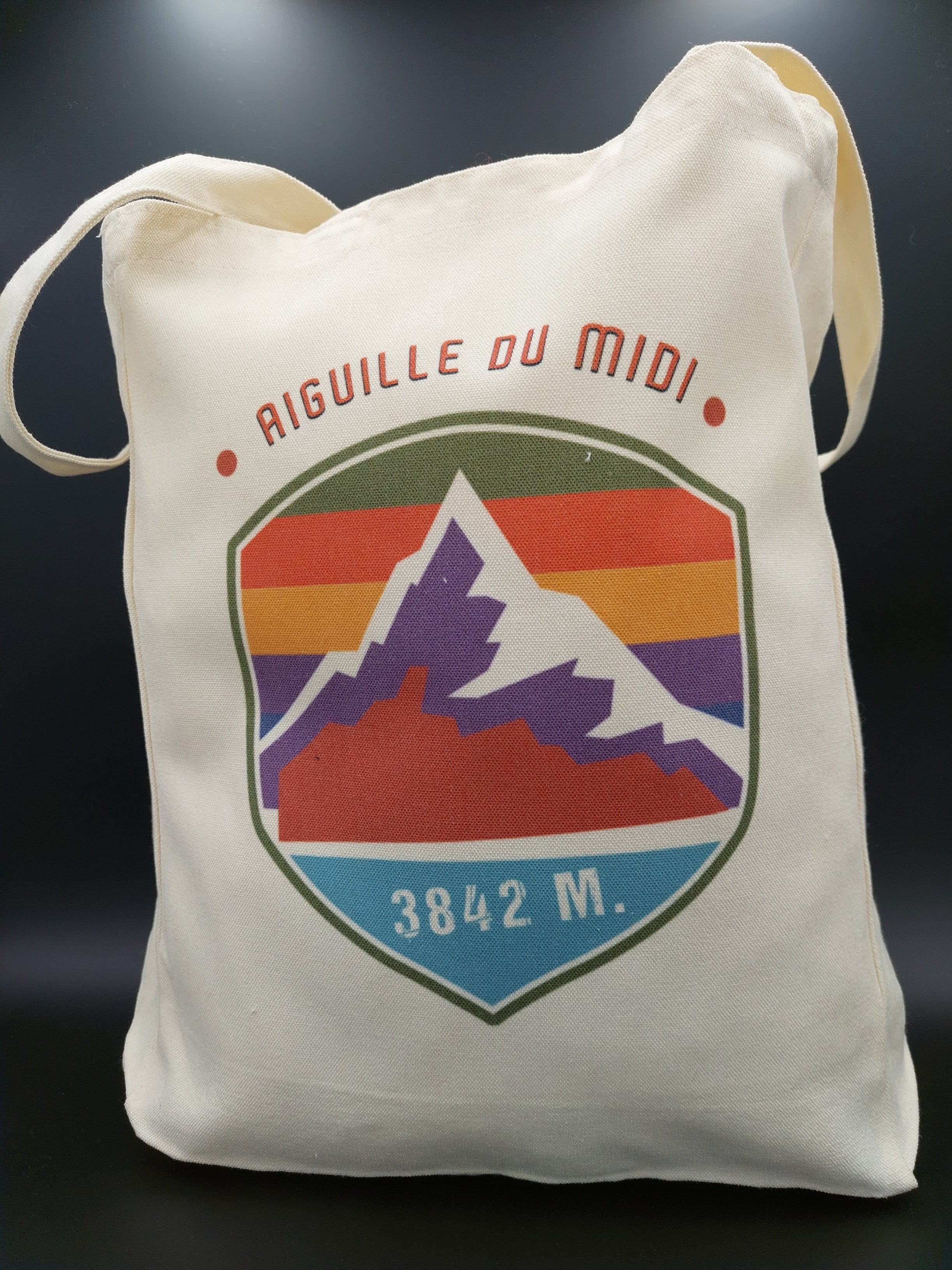 Tote Bag Aiguille du Midi Multicolore