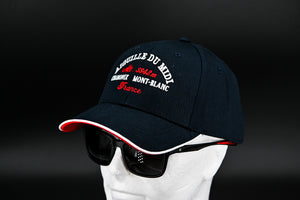 Casquette Marine -  Broderie Aiguille du Midi