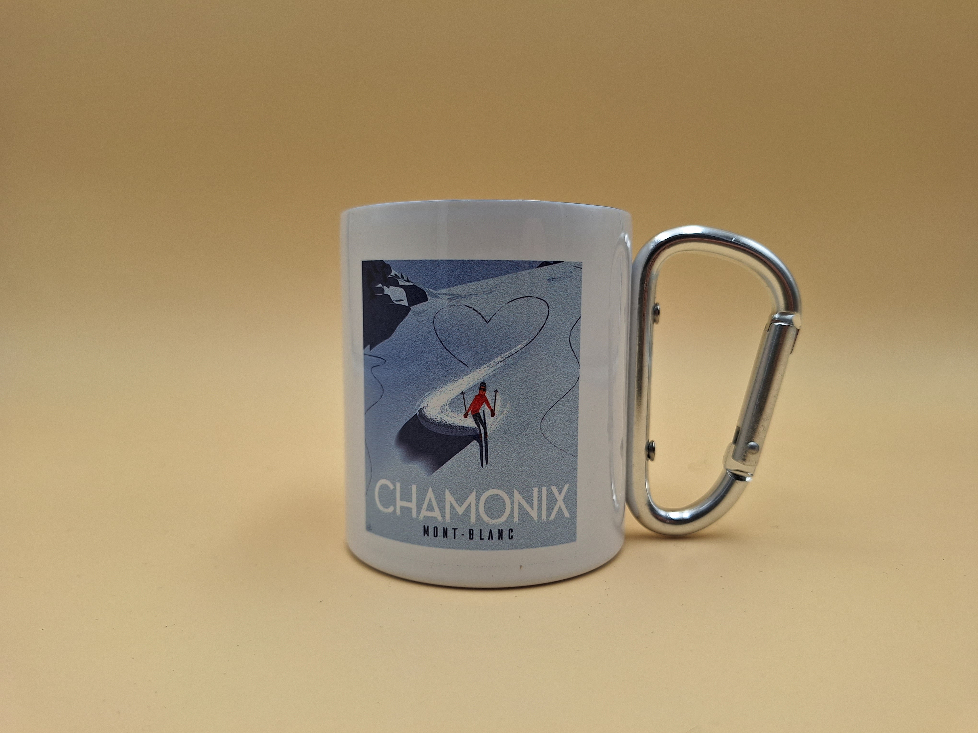Mug Mousqueton Chamonix - Ski -